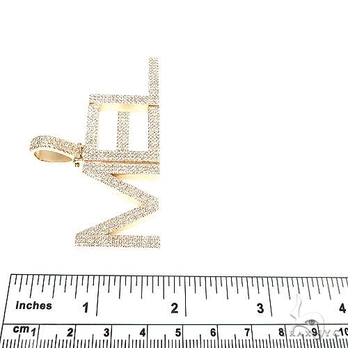 Custom Made 'MEL' Diamond Pendant 67096 - Image 5