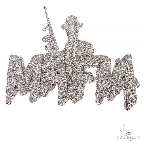 Custom Made Mafia Diamond Pendant 68356 - Image 1