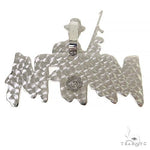 Custom Made Mafia Diamond Pendant 68356 - Image 4