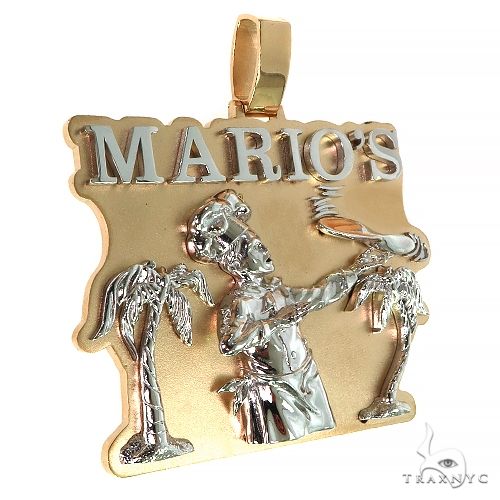 Custom Made Mario's Flying Pizza Pendant 68228 - Image 2