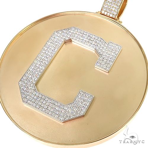 Custom Made Medallion 'C' Pendant 66841 - Image 3
