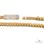 Custom Made Miami Cuban 12mm Emerald Lock Chain 67622 - Image 5