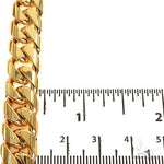 Custom Made Miami Cuban 12mm Emerald Lock Chain 67622 - Image 6