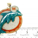 Custom Made Miami Dolphins Diamond Pendant 66304 - Image 6