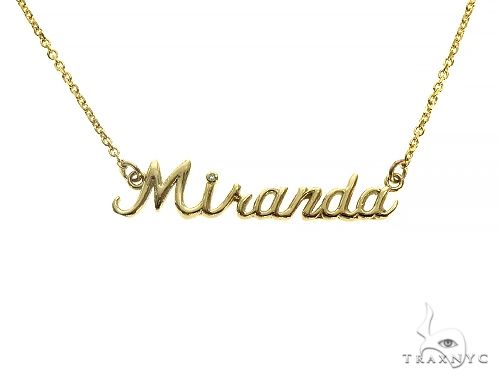 Custom Made 'Miranda' Name Necklace 66136 - Image 1