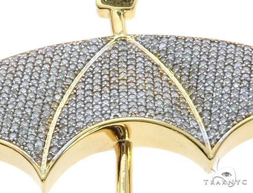 Custom Made Money Weather Umbrella Diamond Pendant 63882 - Image 3