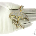 Custom Made Money Weather Umbrella Diamond Pendant 63882 - Image 5