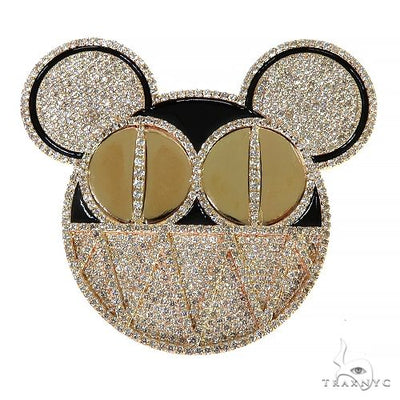 Custom Made Mouse Character Diamond Pendant 68090 - Image 1