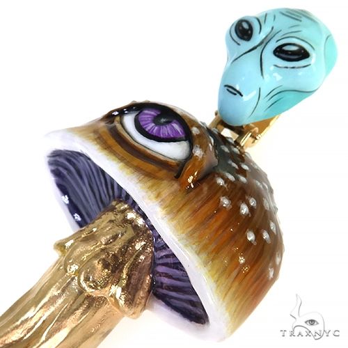 Custom Made Mushroom Pendant 67944 - Image 4