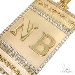Custom Made 'NB' Pendant 66827 - Image 4