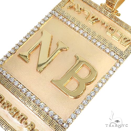 Custom Made 'NB' Pendant 66827 - Image 4