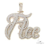 Custom Made Name Diamond Pendant 67249 - Image 1