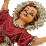 Custom Made Nino Divino Enameled Diamond Jesus Pendant 67945 - Image 4