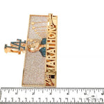 Custom Made Nipsey Hussle The Marathon Mural Pendant 67606 - Image 10