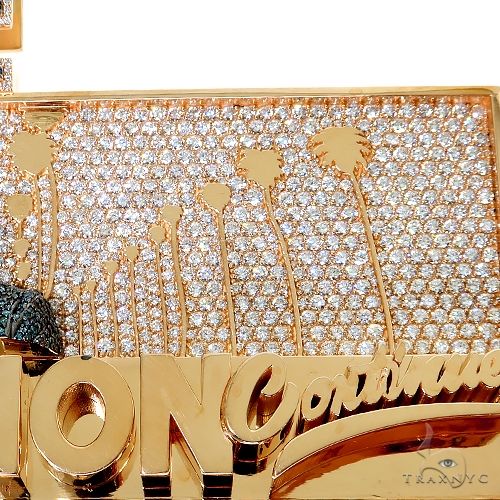 Custom Made Nipsey Hussle The Marathon Mural Pendant 67606 - Image 7