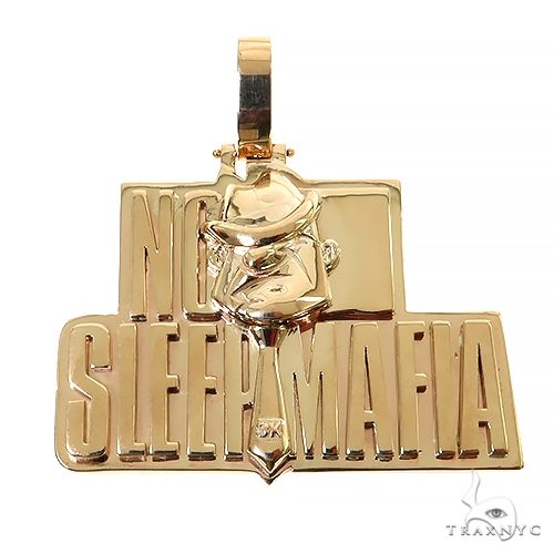 Custom Made 'No Sleep Mafia' Pendant 67451 - Image 1