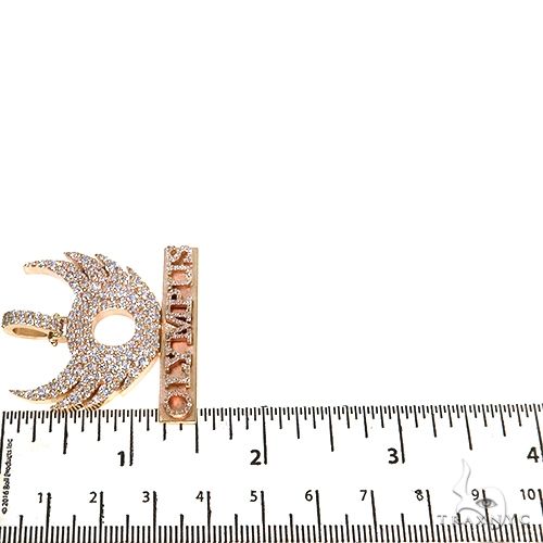 Custom Made Olympus Diamond Pendant 67775 - Image 6