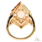 Custom Made Opal Diamond Ring 68857 - Image 4