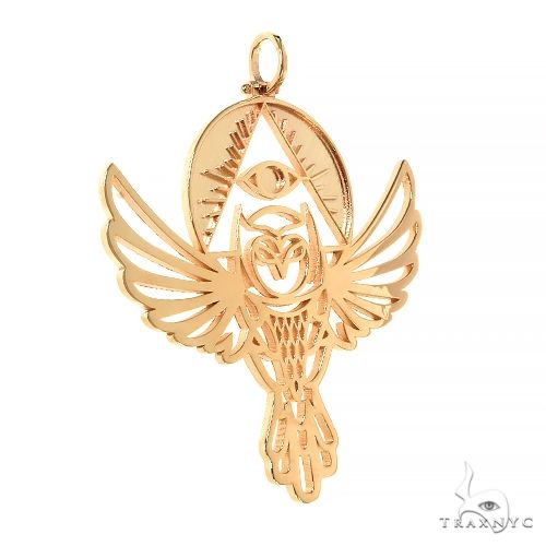 Custom Made Owl Pendant 67454 - Image 2