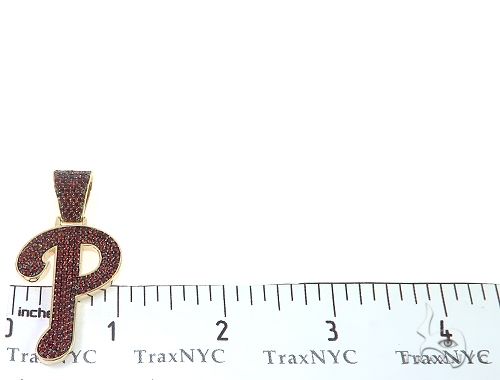 Custom Made P Garnet Pendant 65656 - Image 6