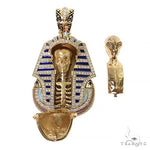 Custom Made Pharaoh Pendant With Interchangeable Skull and Alien Body Parts Inside 68578 - Image 3