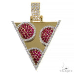Custom Made Pizza Logo Pendant 68226 - Image 1