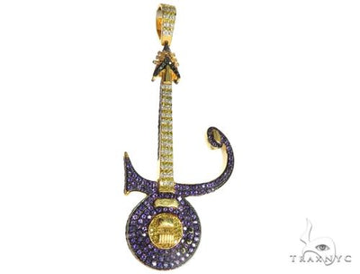 Custom Made Prince Guitar Pendant 63456 - Image 1