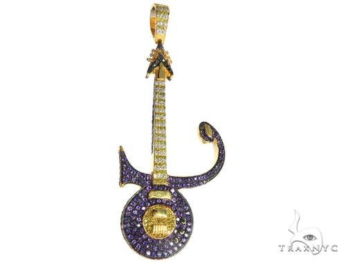 Custom Made Prince Guitar Pendant 63456 - Image 1