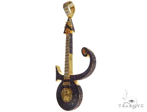 Custom Made Prince Guitar Pendant 63456 - Image 6