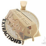 Custom Made Pure Gold Extractions Pendant 65421 - Image 1