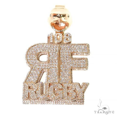 Custom Made RF Diamond Pendant 67372 - Image 1
