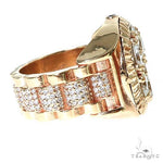 Custom Made Rolex Style Diamond Ring 67378 - Image 3