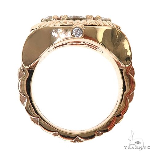 Custom Made Rolex Style Diamond Ring 67378 - Image 6