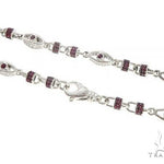 Custom Made Ruby Diamond Chain 65612 - Image 2