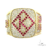 Custom Made Ruby Diamond Ring 67073 - Image 1