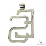 Custom Made 'SD' Diamond Pendant 67835 - Image 4