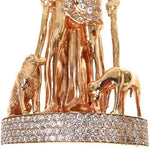 Medium St. Lazarus Diamond Pendant 67556 - Image 4