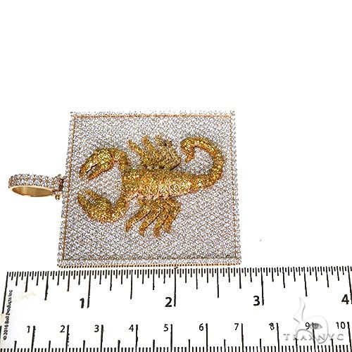 Custom Made Scorpio Diamond Pendant 67673 - Image 6