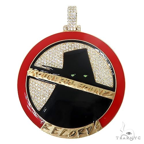 Custom Made Scoundrel Soundz Diamond Pendant 66924 - Image 1