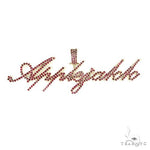 Custom Made Script Style 'AppleJakk' Ruby Pendant 66755 - Image 1