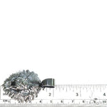 Custom Made Silver Black Rhodium Lion Head Pendant 67110 - Image 6