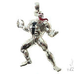 Custom Made Silver Venom Pendant 65789 - Image 1
