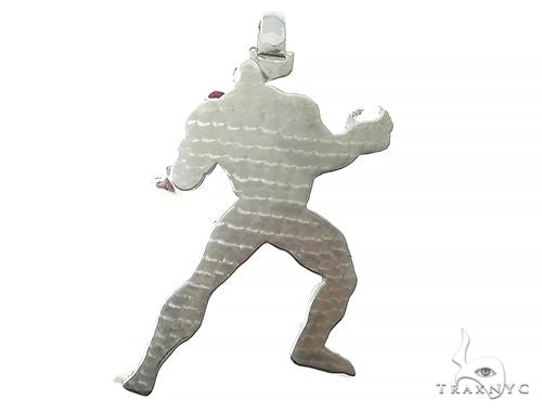 Custom Made Silver Venom Pendant 65789 - Image 3