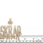 Custom Made 'Skrap' Name Pendant 66984 - Image 5