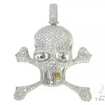 Custom Made Diamond Skull Pendant 66258 - Image 1