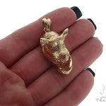Custom Made Small Rhino Pendant 65406 - Image 5