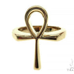 Custom Made Solid Ankh Ring 65774 - Image 2