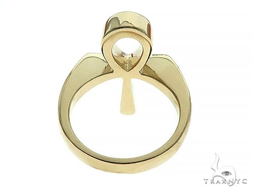 Custom Made Solid Ankh Ring 65774 - Image 6