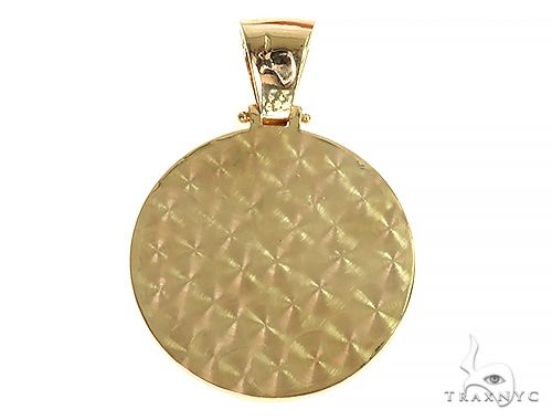 Custom Made Solid Gold People Power BLM Pendant 66308 - Image 3