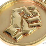 Custom Made Solid Gold People Power BLM Pendant 66308 - Image 4